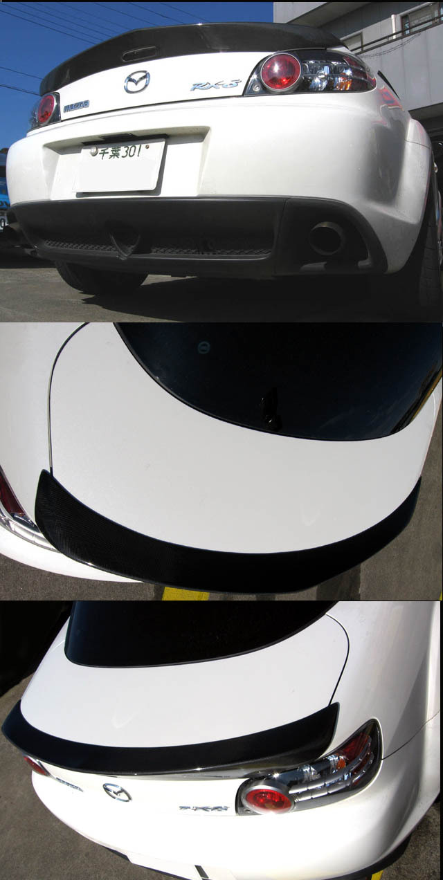 RE雨宮 CARBON 鴨尾 MAZDA RX-8