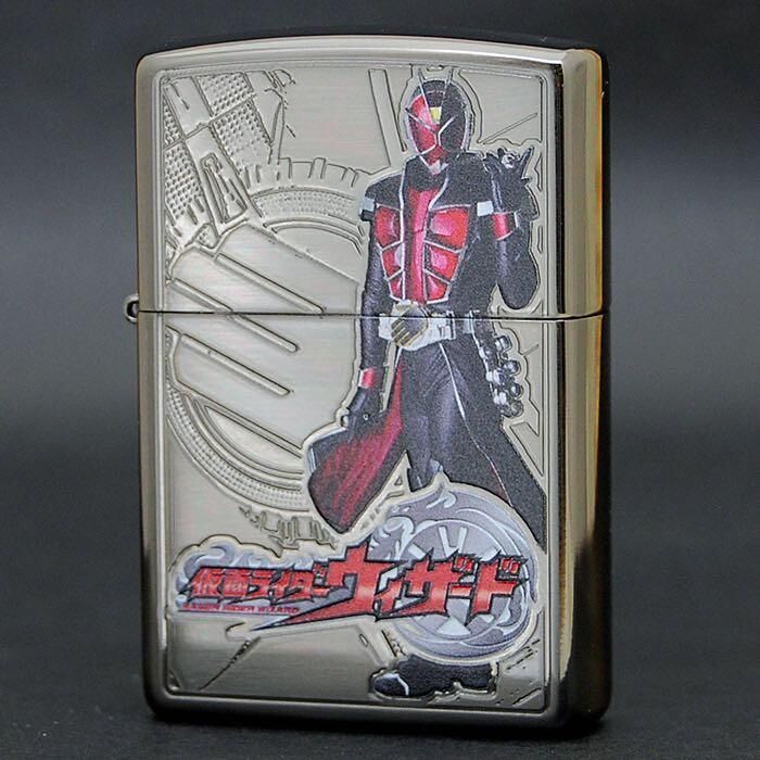 全新現貨【Zippo火機】Made in USA [全球限定50個] 平成仮面ライダー20作品記念 仮面ライダーZIPPOセット限定BOX 平成幪面超人20週年作品記念商品 Heisei Kamen Rider 20th Anniversary Zippo Lighter 幪面超人 WIZARD