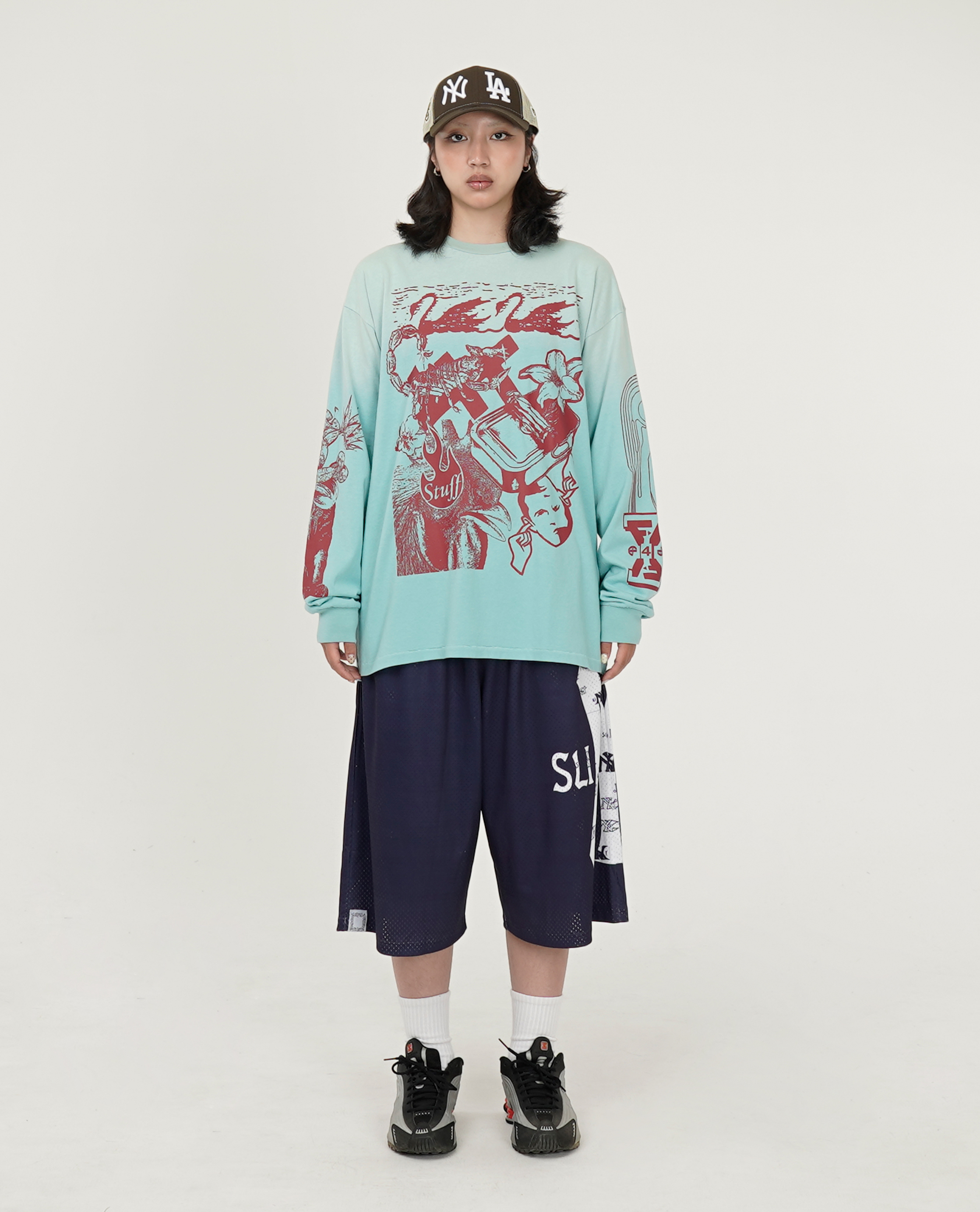 F-LAGSTUF-F "COLLAGE" LS TEE - 26SS