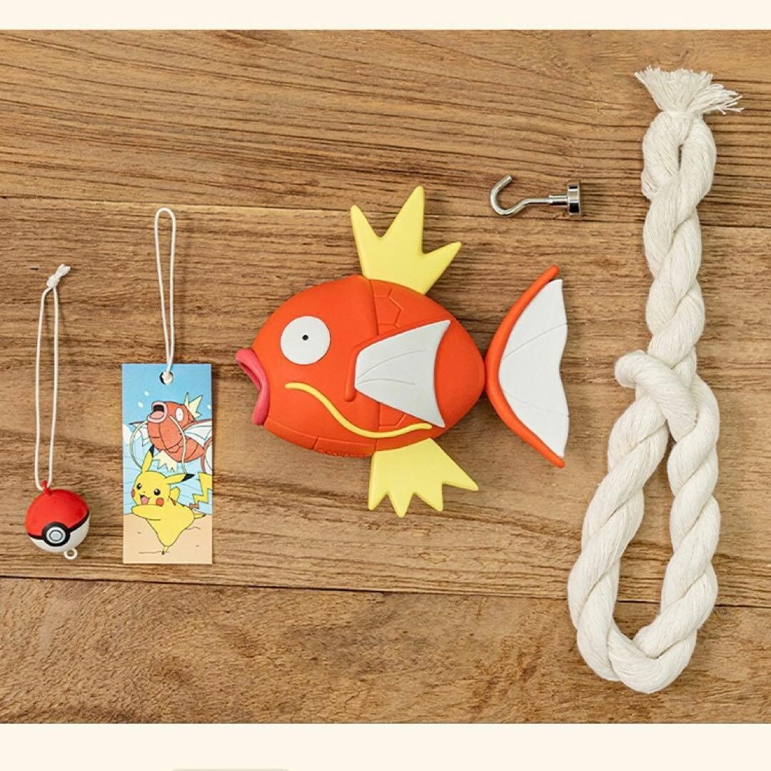 【OWN】POKEMON 寶可夢 韓國限定 風鈴 壁掛 掛勾 鯉魚王 鈴鐺 招財 保平安 限量