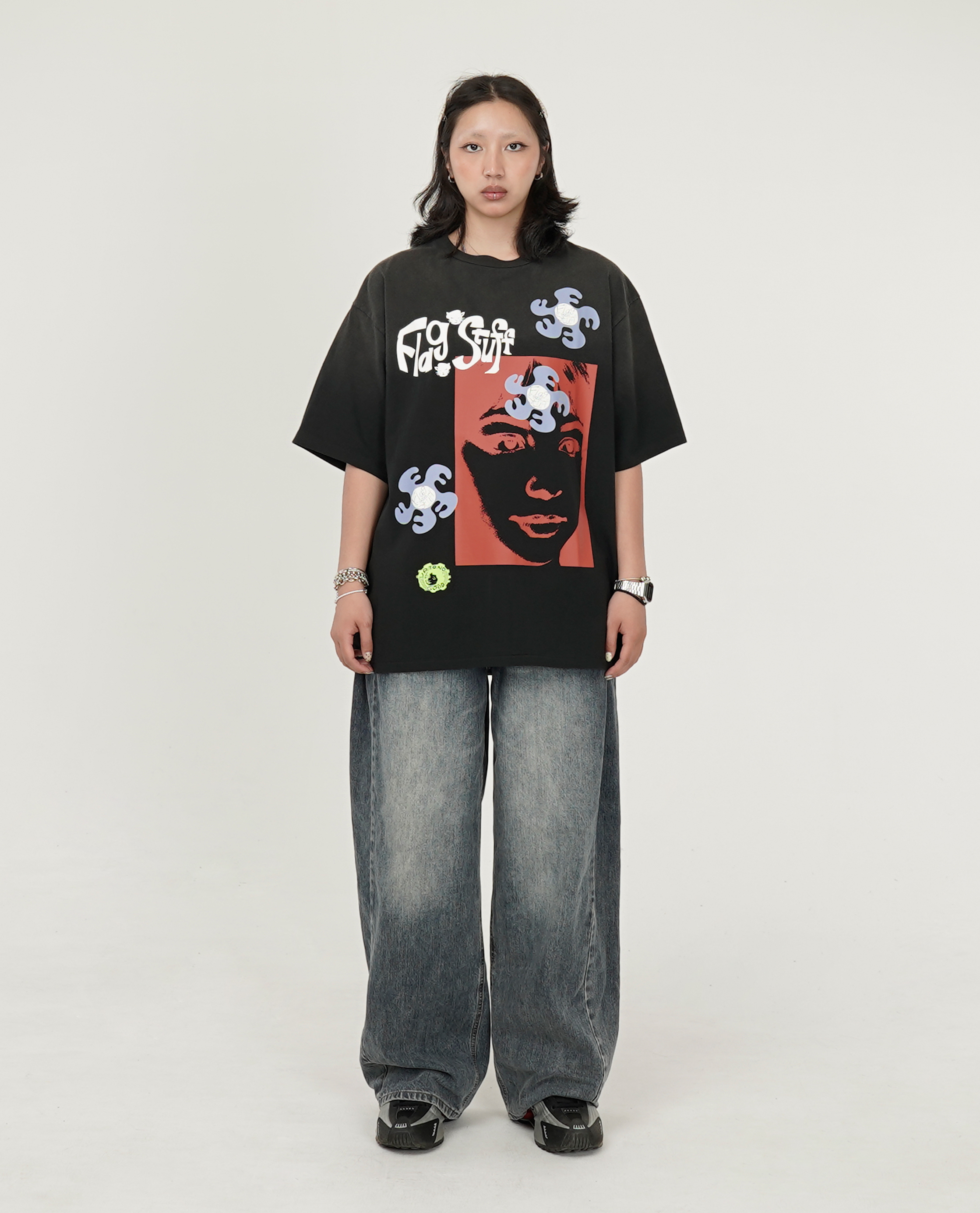 F-LAGSTUF-F "COLLAGE" TEE - 26SS