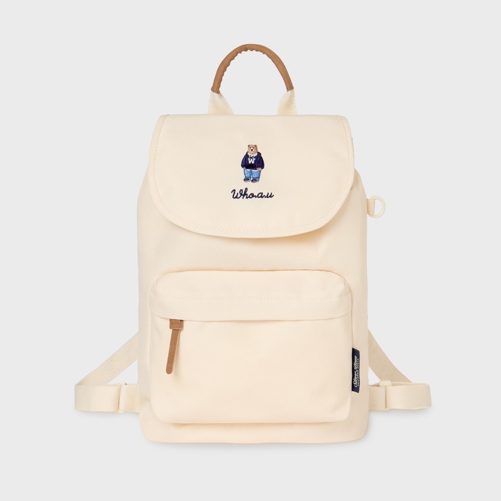 WHO A U - Steve Flap Mini Backpack[B]  *3色* (WHBGG1151A)