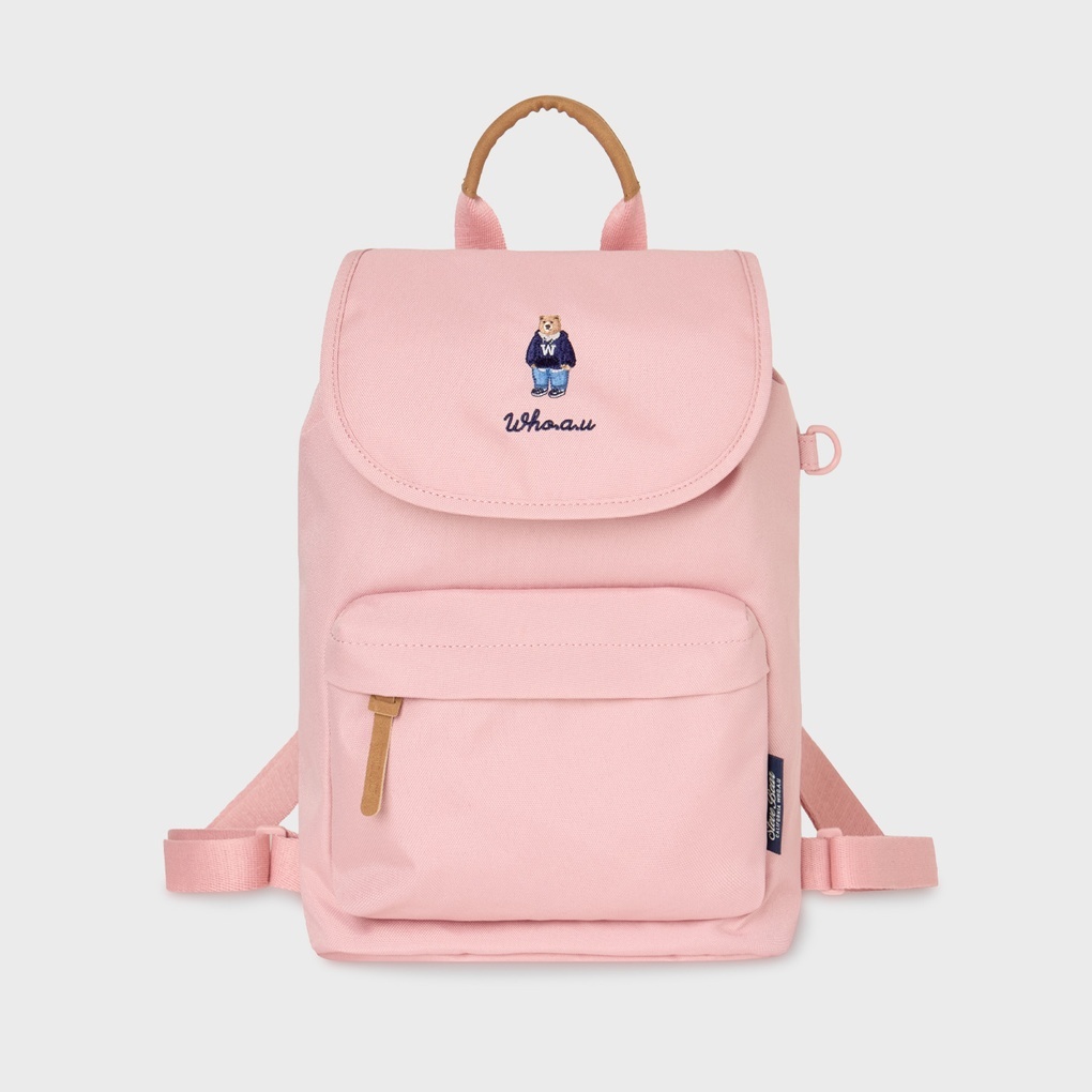 WHO A U - Steve Flap Mini Backpack[B]  *3色* (WHBGG1151A)