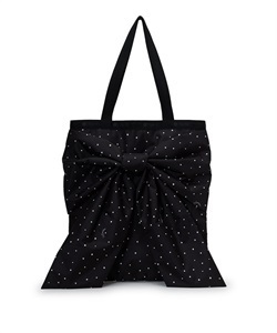 JP648-649 LeSportSac x Snidel LG Bow Emerald Tote