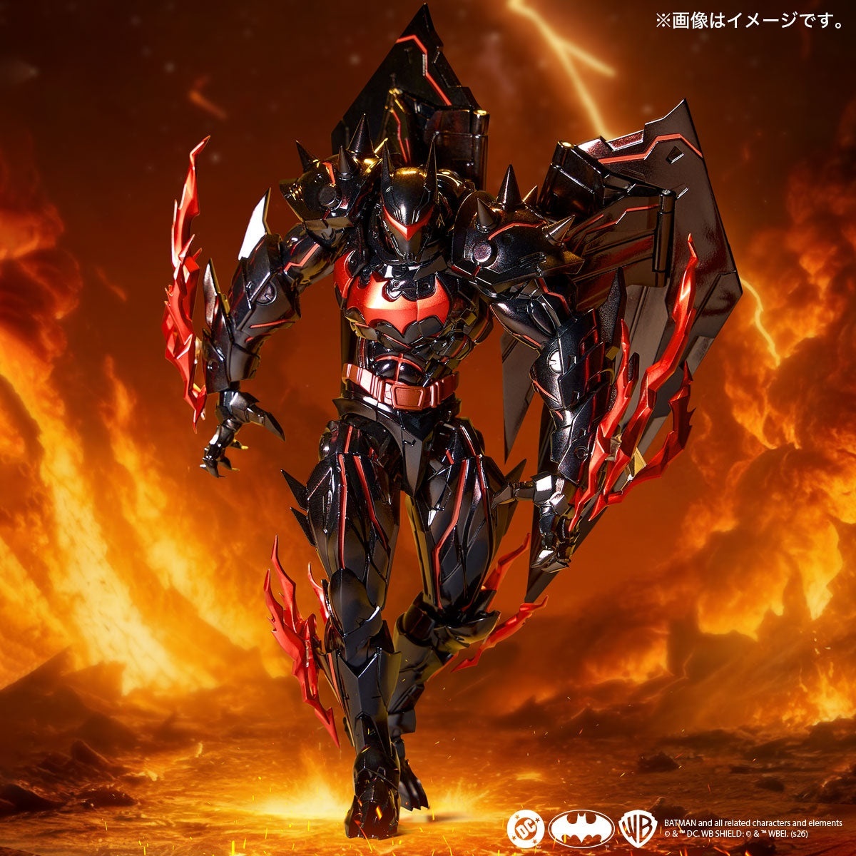 (預訂) Kaiyodo Revoltech DC Comics Hellbat Action Figure