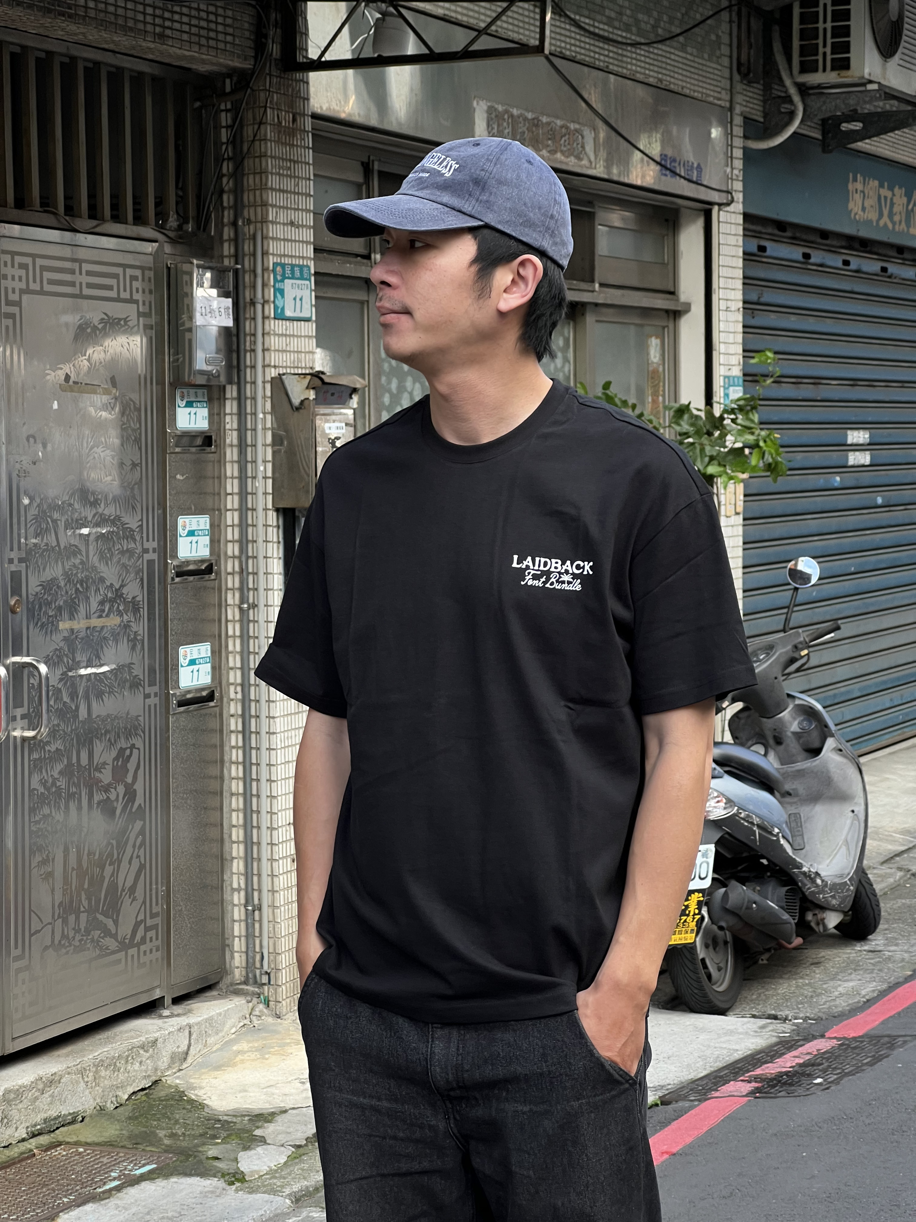 R.F.S.D 悠閒度假 重磅寬鬆短踢 SH-564