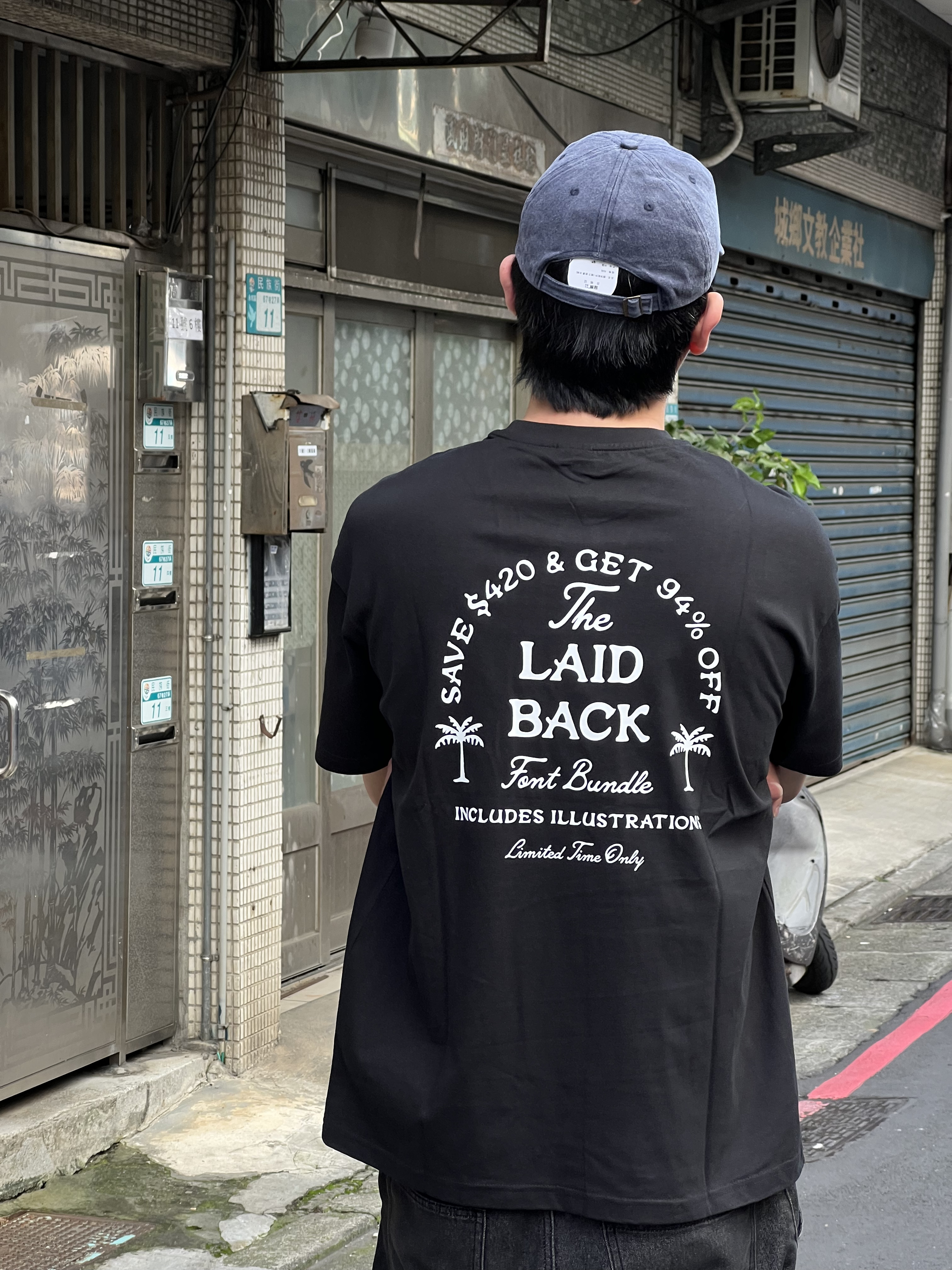 R.F.S.D 悠閒度假 重磅寬鬆短踢 SH-564
