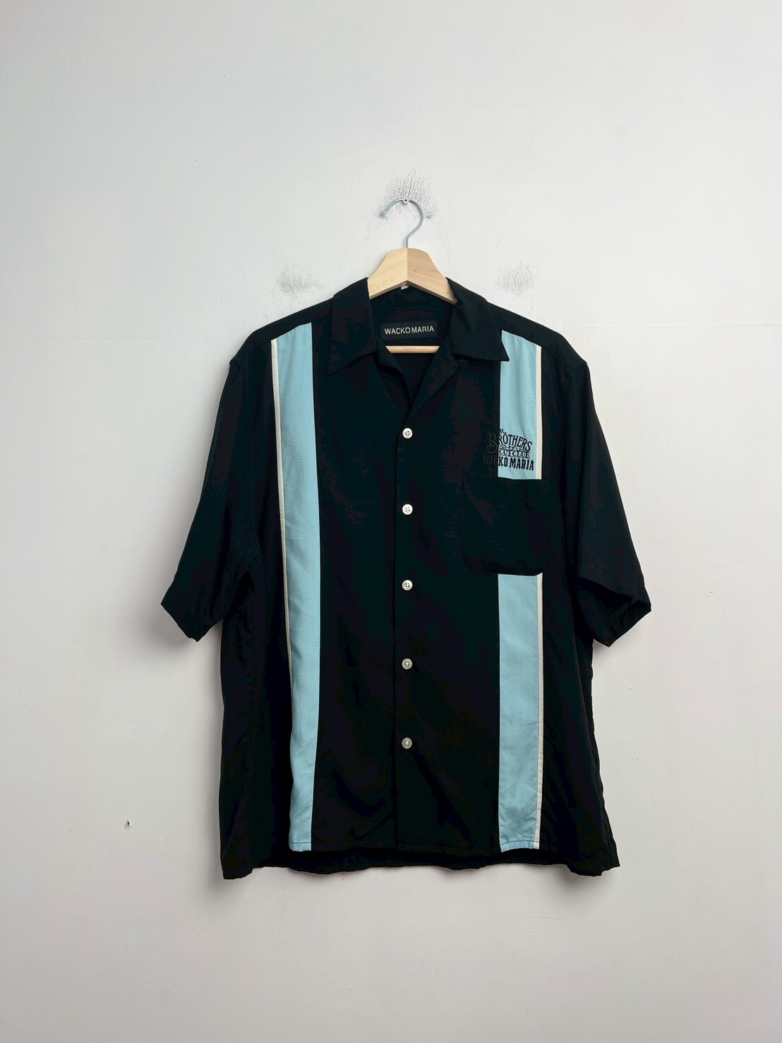 WACKO MARIA X MR BROTHERS CUT CLUB SWITCHING 50'S SHIRT SIZE M