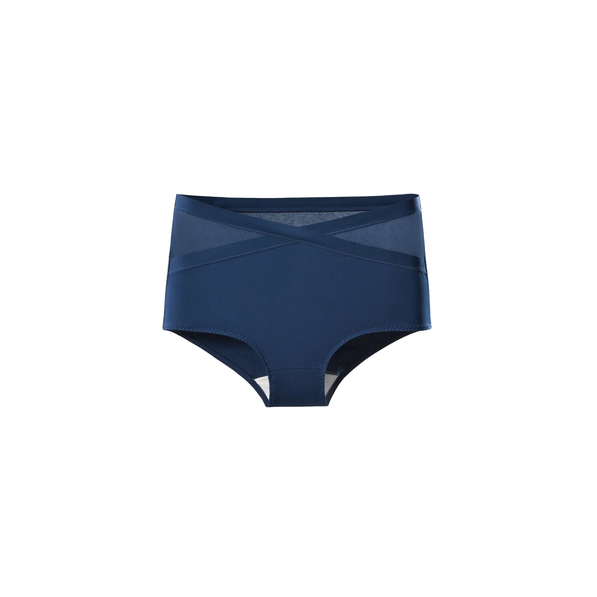 HKCG0515-018 【好•包覆】高腰交叉緊帶棉質抗菌三角褲 Navy EWP22008 (A18M-4XL)