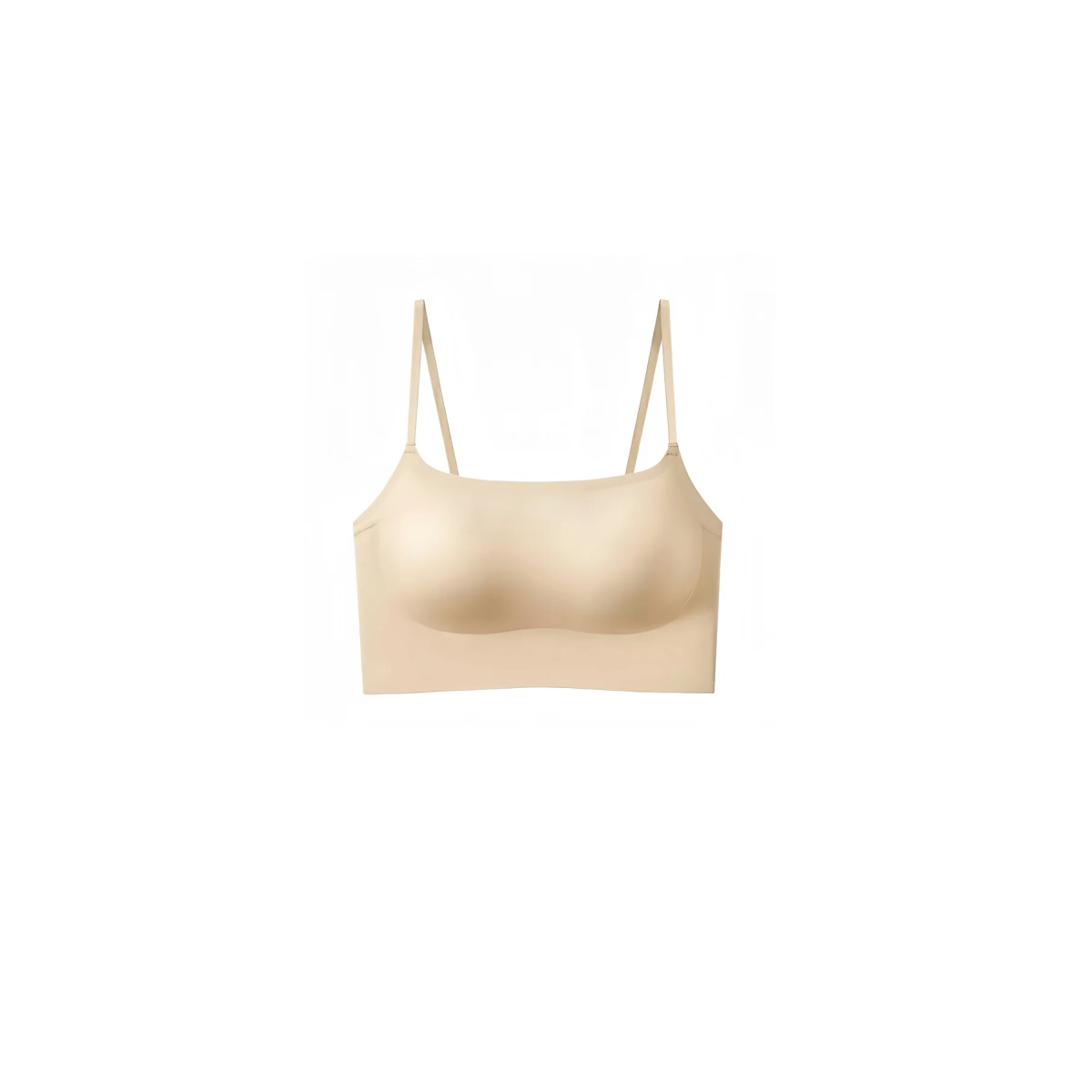 HKCG0515-046 【WORK】冰絲感無痕短版Bra Top foundation-nude EL26022 (A46M-L)