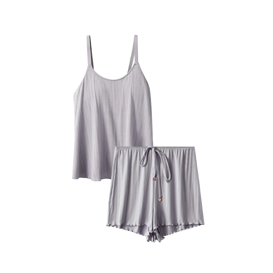 HKCG0515-054 【雙C提拉】2-IN-1美胸睡眠内衣套装 phantom gray EL22001 (A54M-XXL)