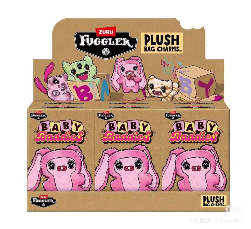 Fuggler 萌牙怪獸之拉萌天團鑰匙圈盲盒