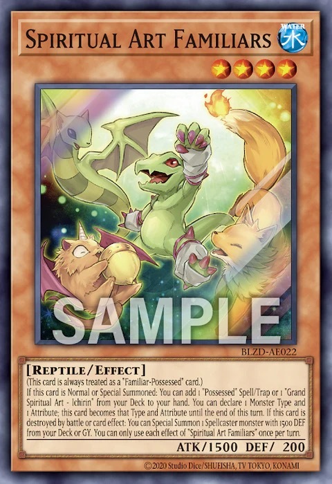 BLZD-AE022 Spiritual Art Familiars