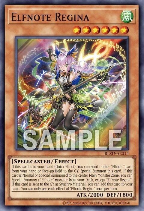 BLZD-AE014 Elfnote Regina