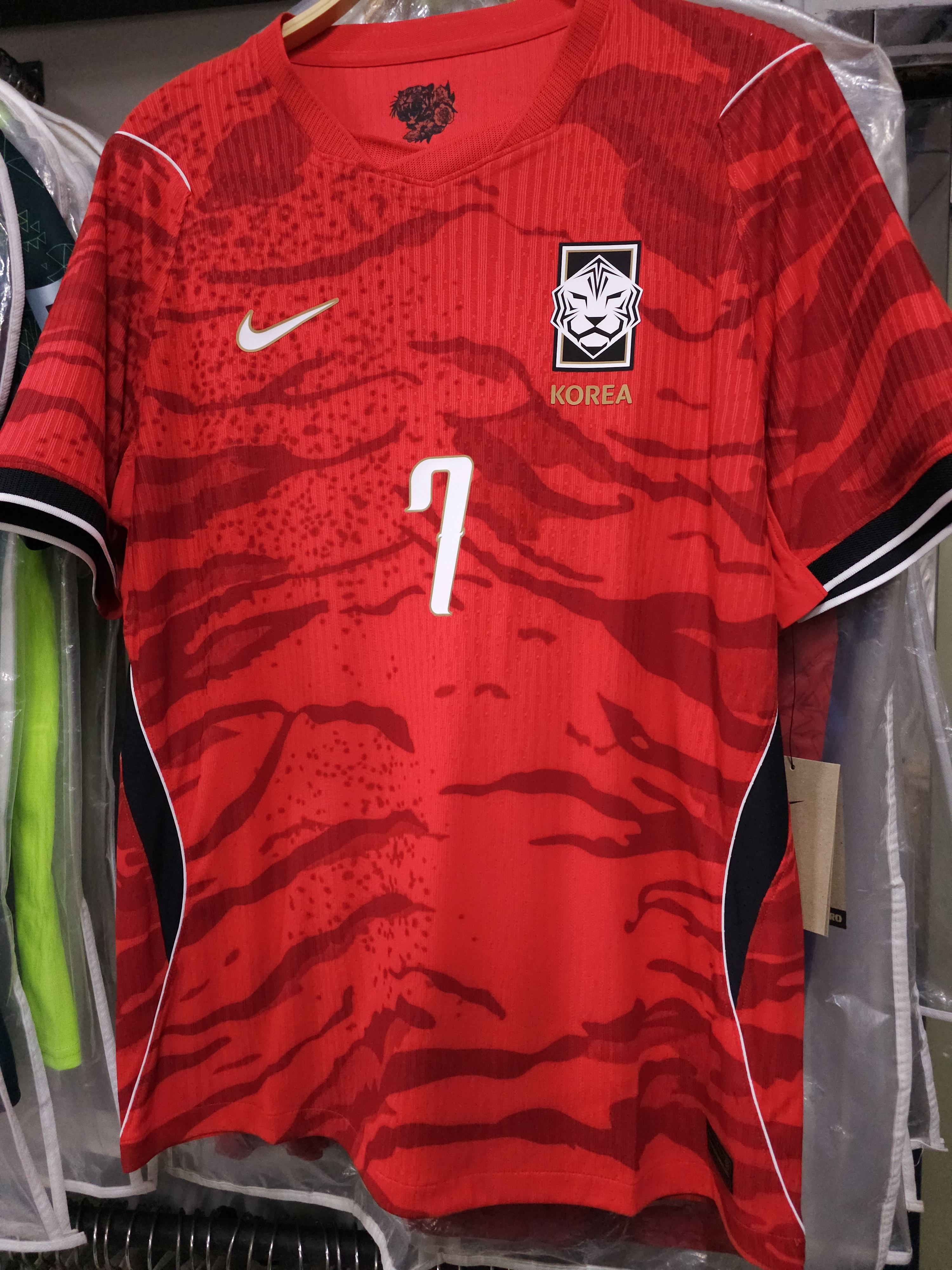 2026世界杯南韓國家隊主場孫興民球員版球衣