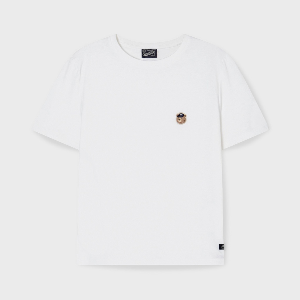 WHO A U - Steve Head Patch T-shirt(Crop Fit)  *3色* (WHRAG2322F)