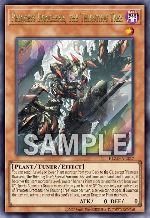 BLZD-AE027 Princess Dracaena, the Thirsting Tree
