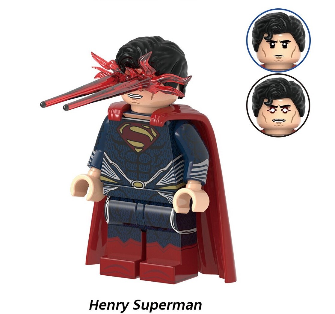 Superman DC Custom Minifigures Fit Lego G0190 GH0700
