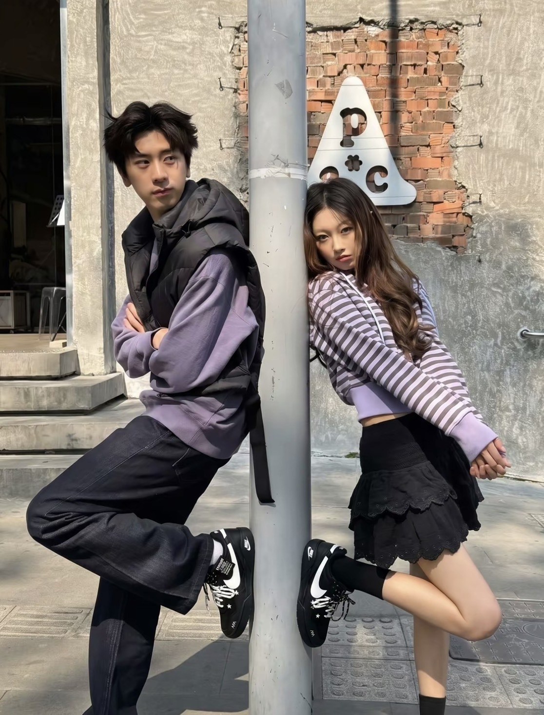 【訂製鞋款】NIKE TERRA MANTA 情侶款 簡約 百搭 OOTD 黑白 大勾 視覺款 HQ1940001(Team2074-夜甜/Team2074-暗星)