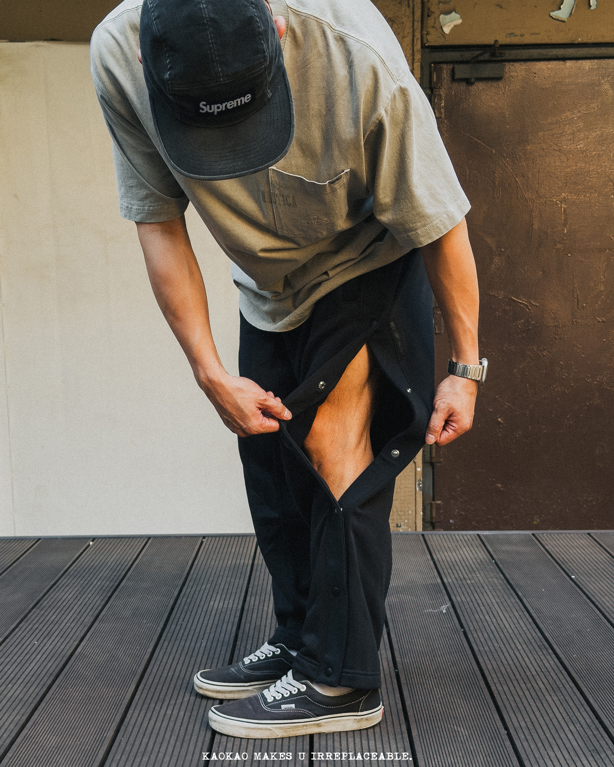 Nike 長褲 LeBron Standard Issue 男款 黑 保暖 詹姆斯 籃球 運動長褲 排釦褲 FZ1037-010