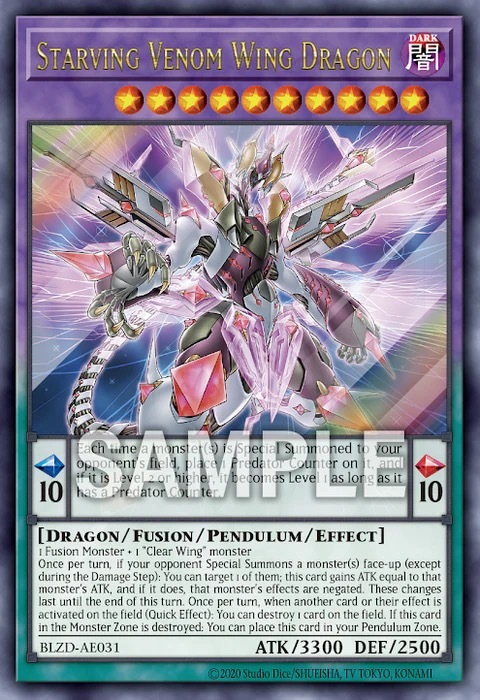 BLZD-AE031 Starving Venom Wing Dragon