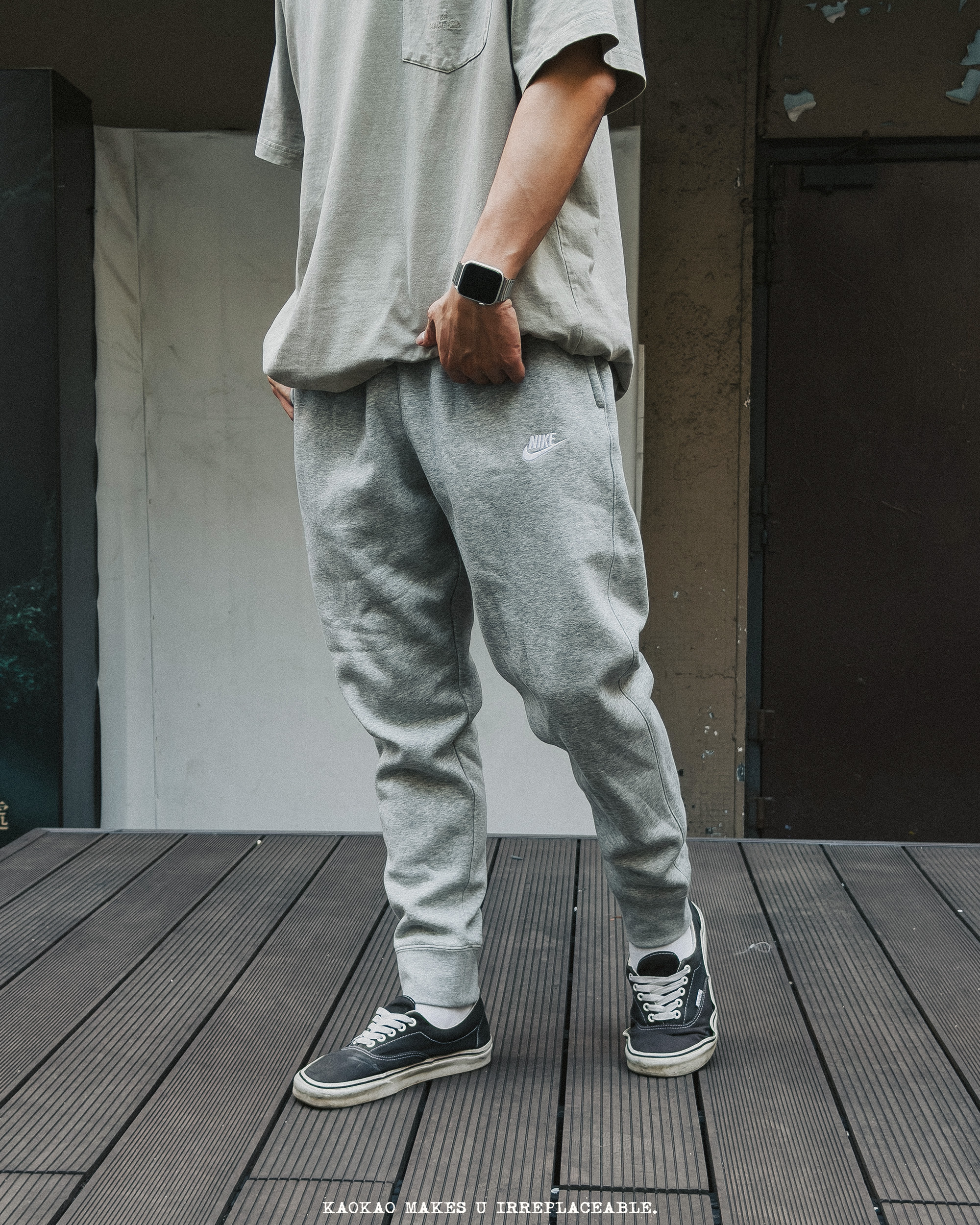 Nike 內刷毛 縮口 棉長褲 BV2672-063