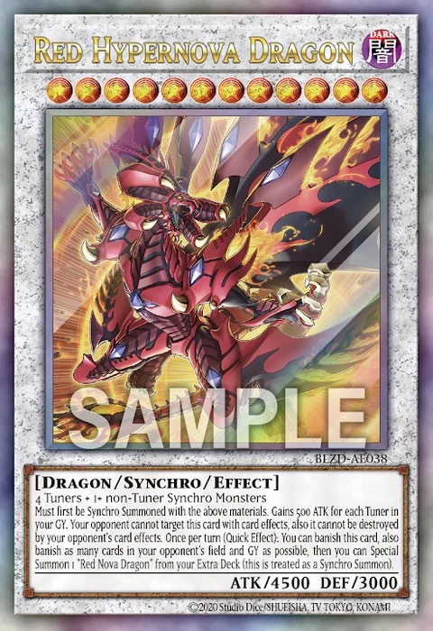 BLZD-AE038 Red Hypernova Dragon