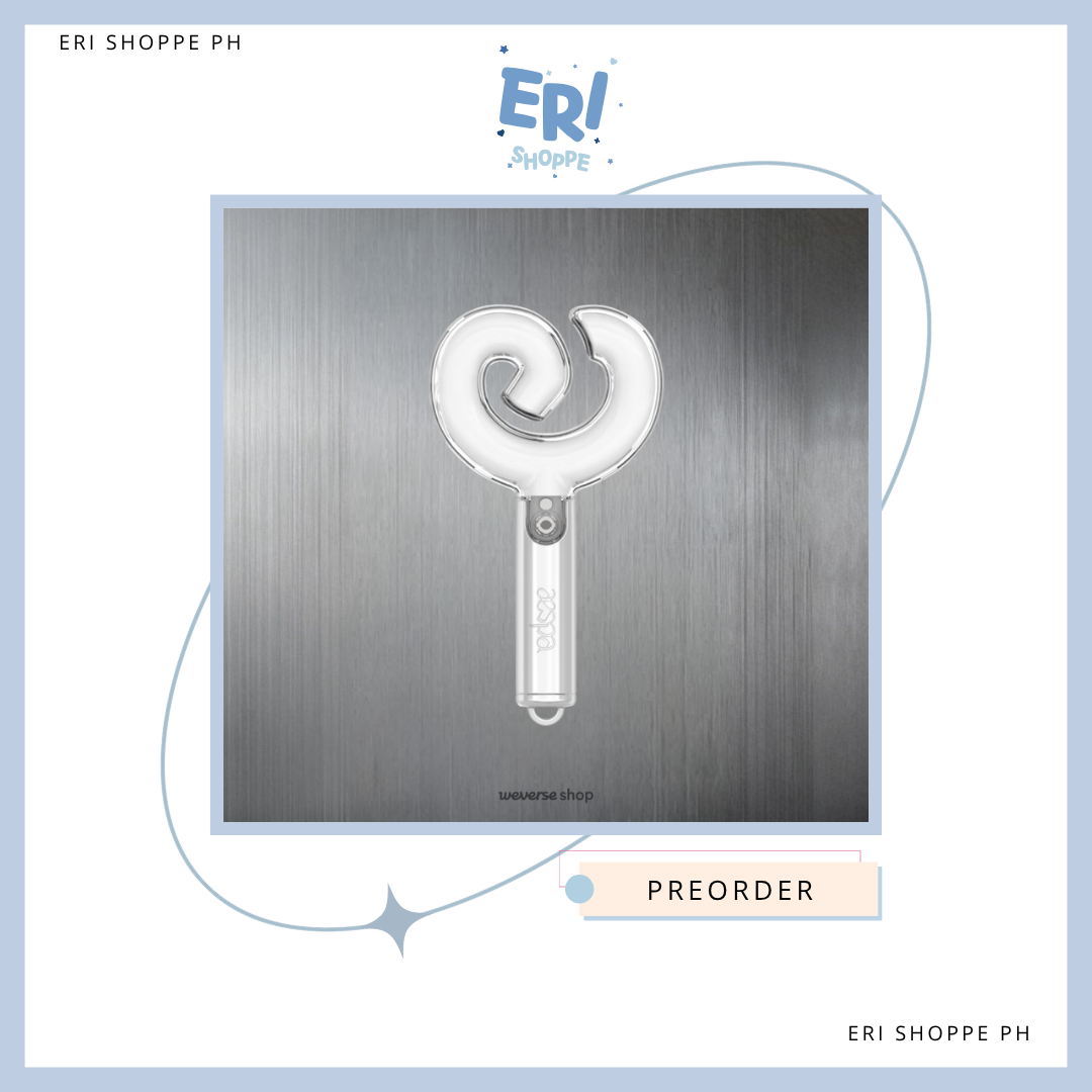 [PRE-ORDER] aespa - OFFICIAL MINI LIGHTSTICK KEYRING ( Ver. 1 / 2)
