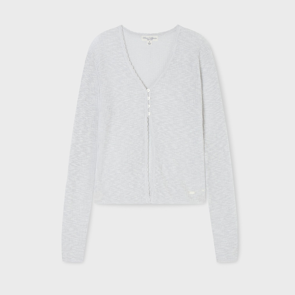 WHO A U - Summer Button Cardigan *3色* (WHCKG2525F)