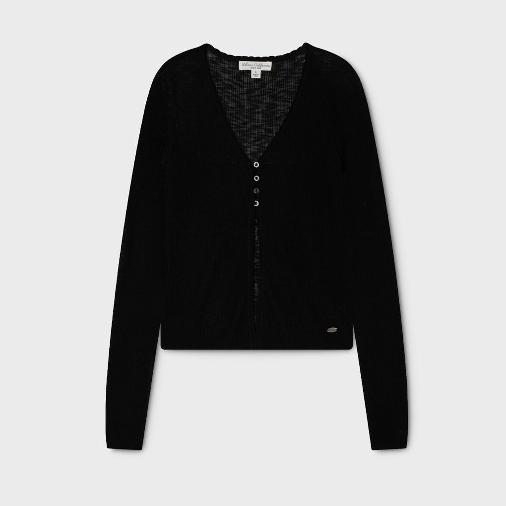 WHO A U - Summer Button Cardigan *3色* (WHCKG2525F)