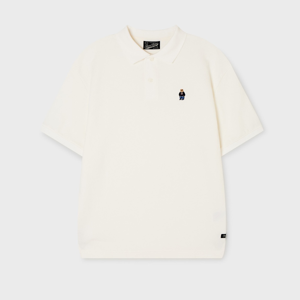 WHO A U - Steve Collar T-Shirt *3色* (WHHAG2411U)