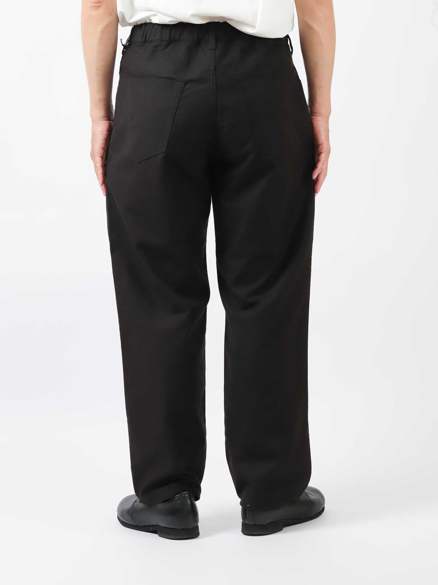 YOKO SAKAMOTO 5 Pocket Easy Pants Black