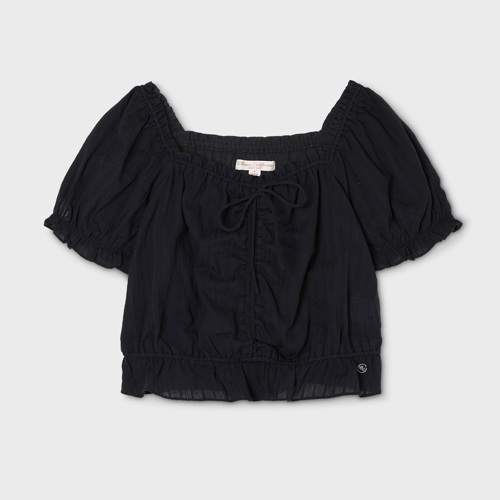 WHO A U - Dobby Shiring Blouse *3色* (WHBLG2521F)