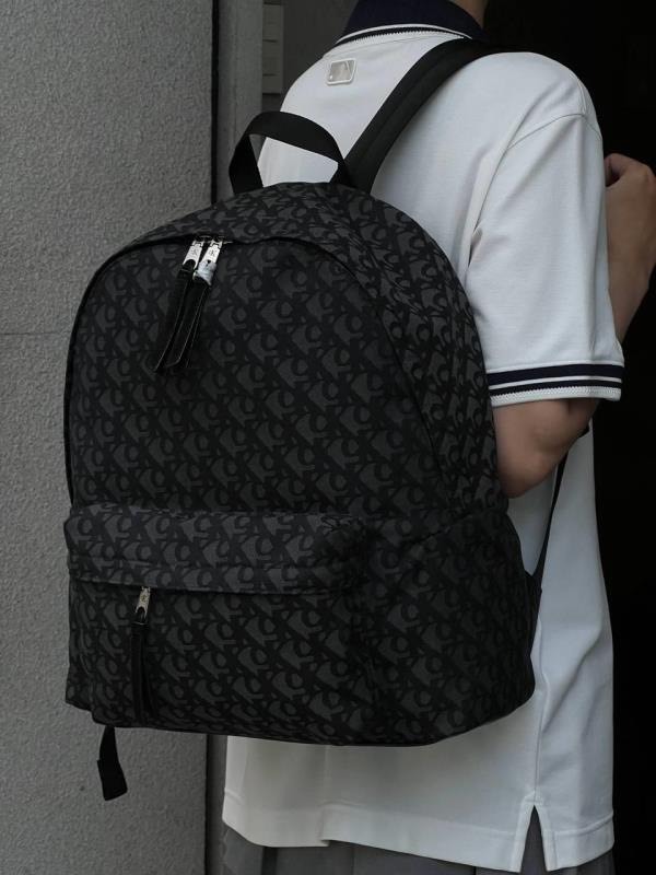 【Calvin Klein】CK Allover Monogram Logo  滿版 老花 CK LOGO 後背包
