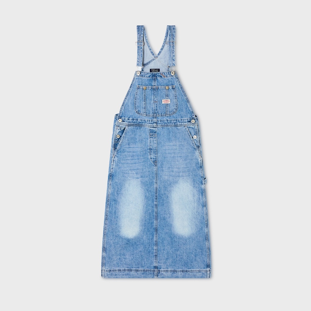 WHO A U - Cool Denim Overalls One piece *Light Indigo* (WHOJG2531F)