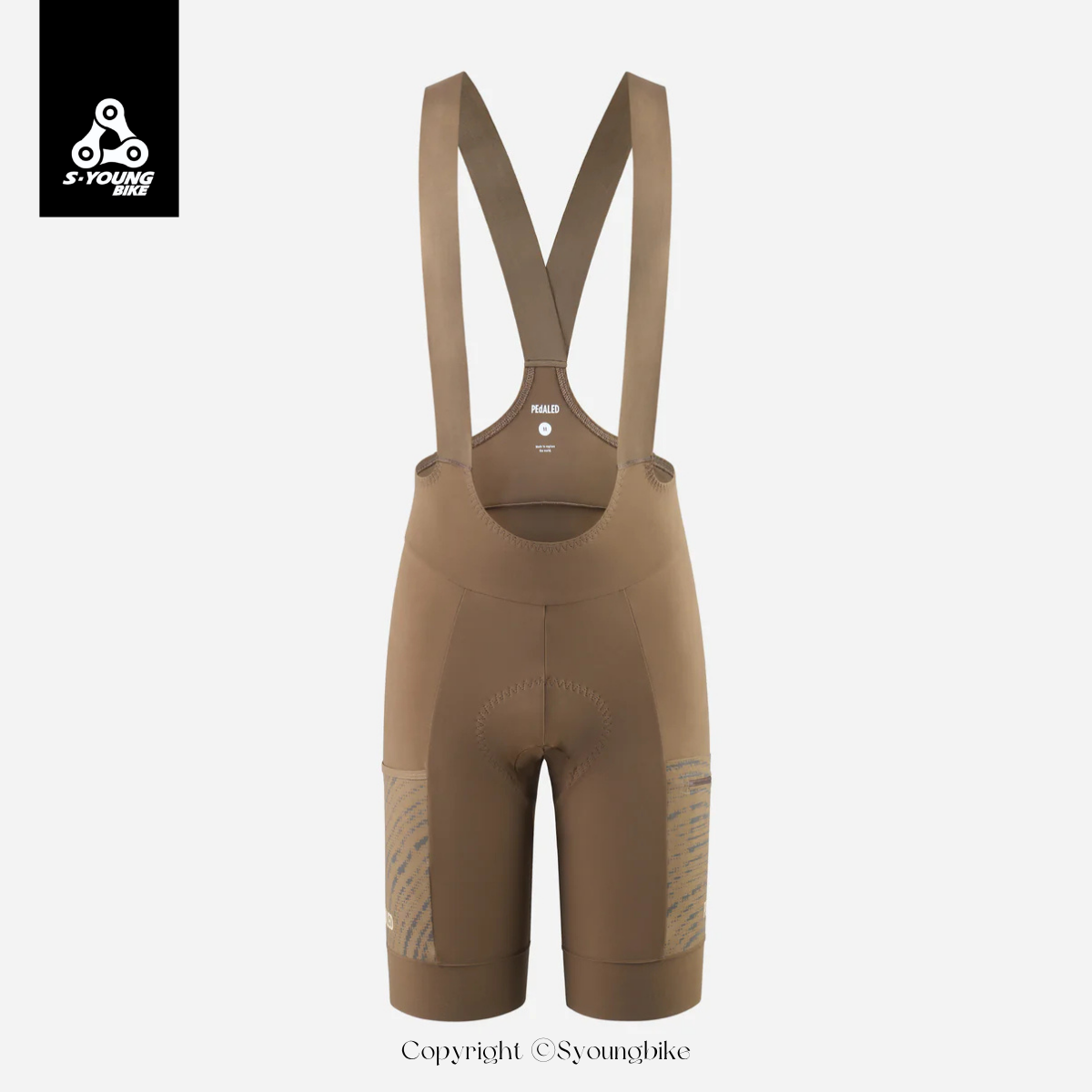 【PEdALED】Odyssey Bib Shorts 男吊帶短車褲 / Brown