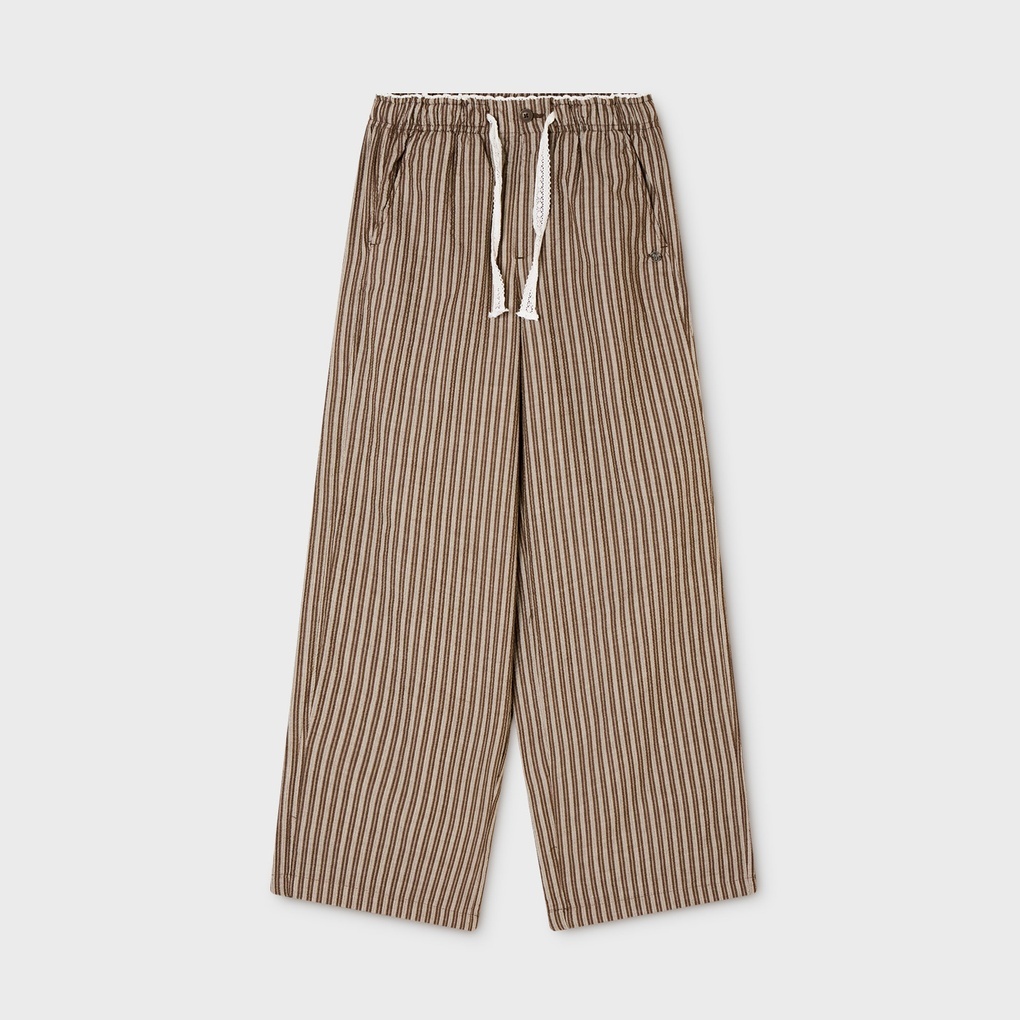 WHO A U - Seersucker Stripe Pants *3色* (WHTAG2431F)