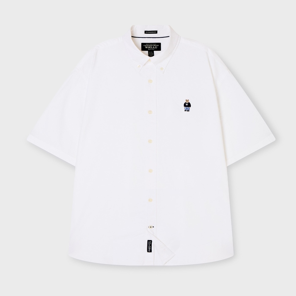 WHO A U - Steve Oxford Short Sleeve Shirts *4色* (WHYWG2511U)