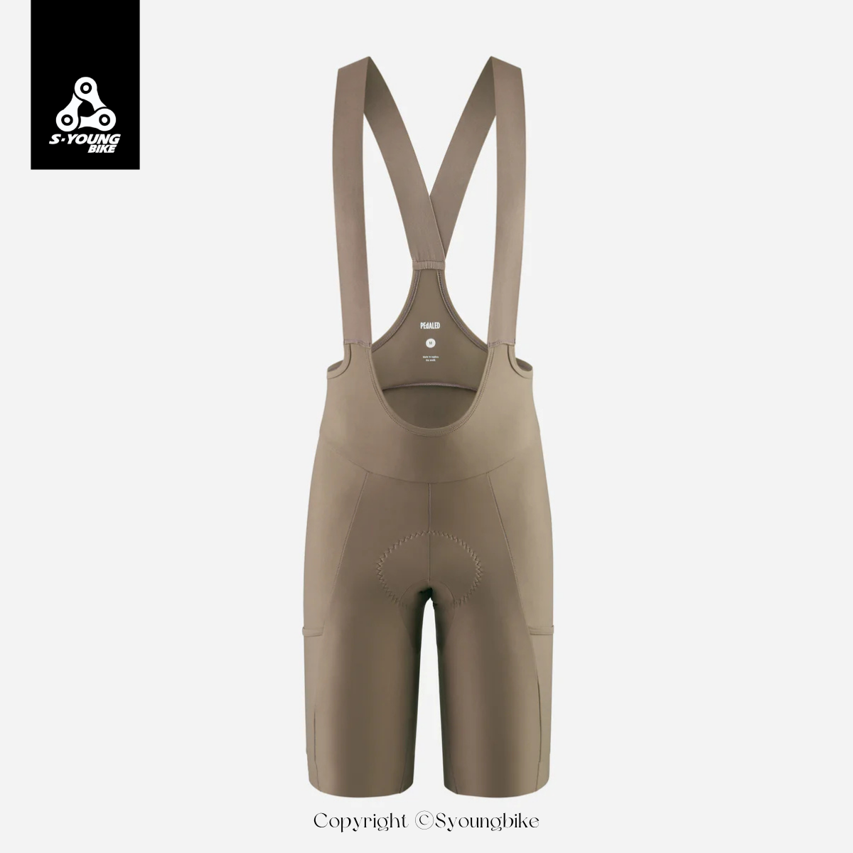 【PEdALED】Odyssey Training Bib Shorts 男吊帶短車褲 / Military Green