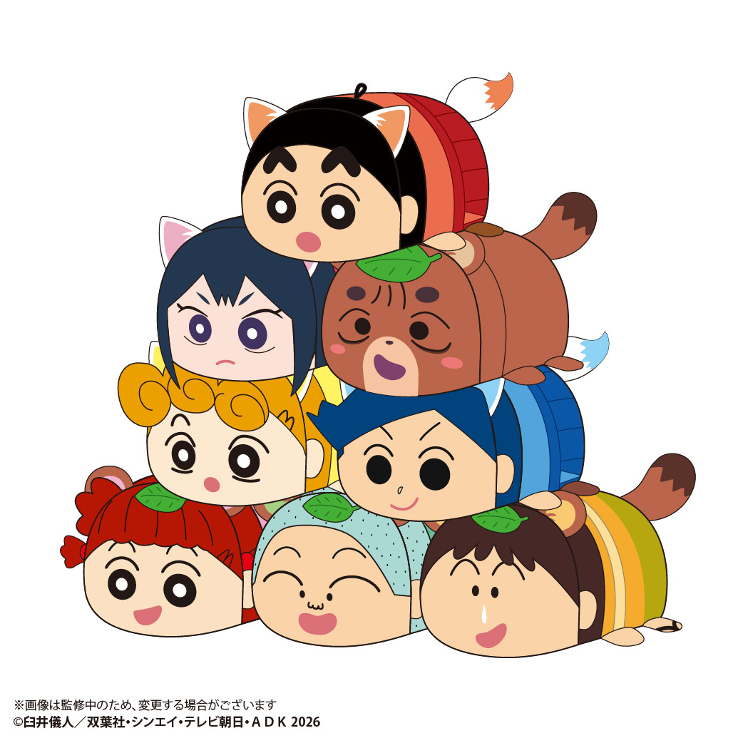 「ACG.GO」「預購」Max Limited《蠟筆小新 劇場版》Potekoro Mascot 絨毛公仔 (整盒8入)