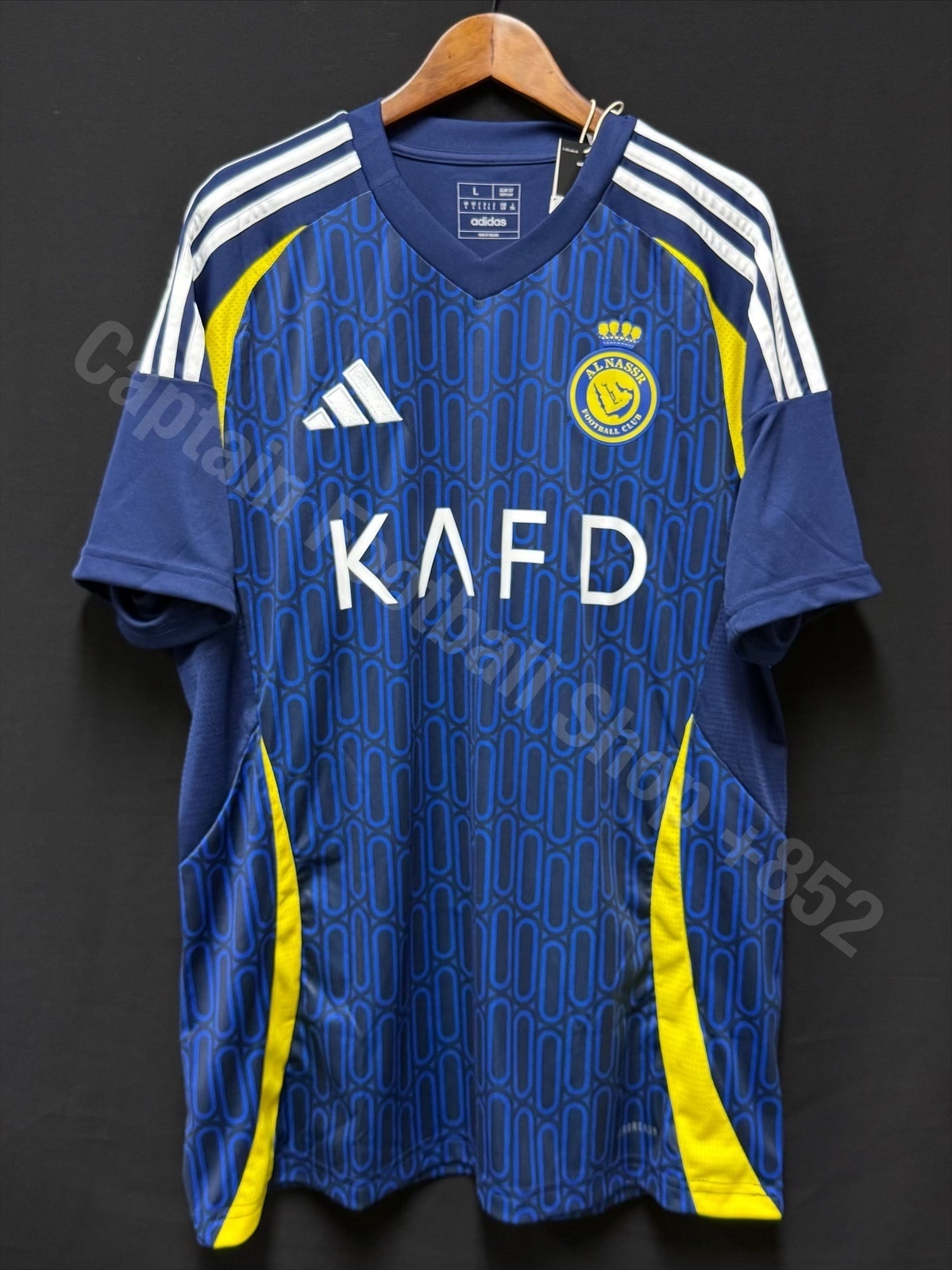 (BNWT) AL Nassr 2024-2025 Adidas Away Shirt #7 RONALDO