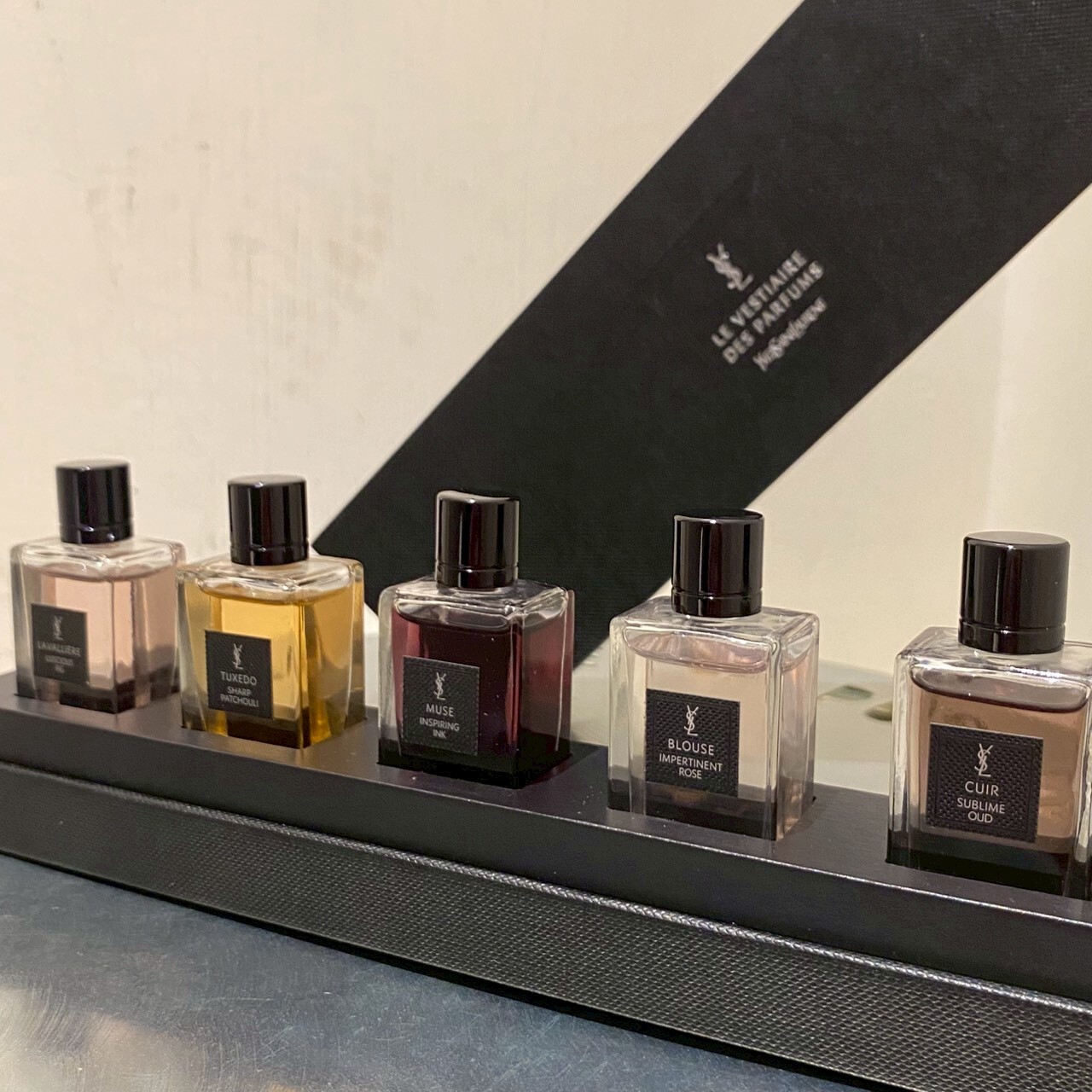 YSL時尚訂製香水精巧香氛5入組