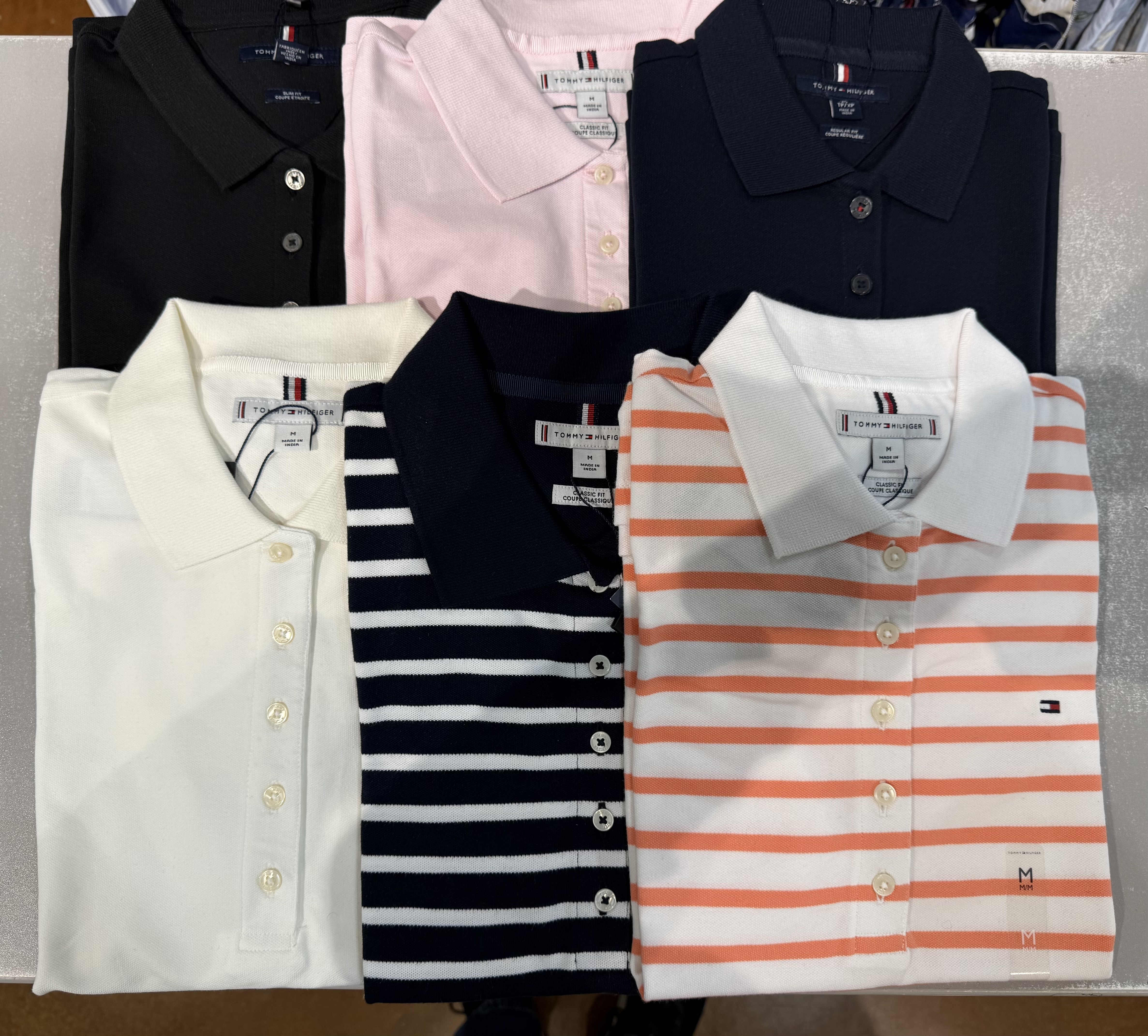 Tommy Hilfiger 女裝扣鈕 Polo Tee F22