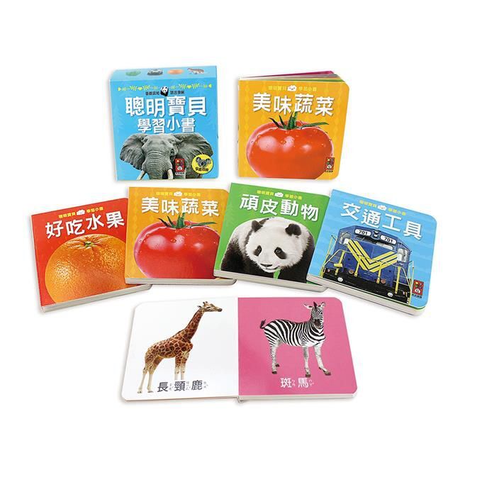 聰明寶貝學習小書 共四冊