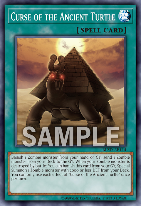 BLZD-AE114 Curse of the Ancient Turtle