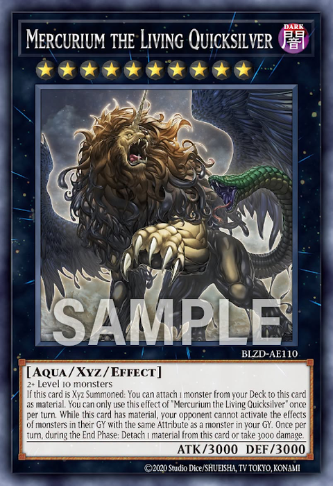 BLZD-AE110 Mercurium the Living Quicksilver