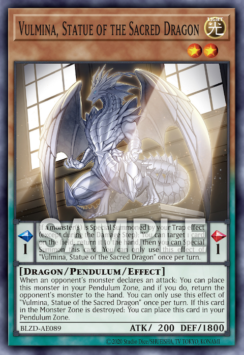 BLZD-AE089 Vulmina, Statue of the Sacred Dragon