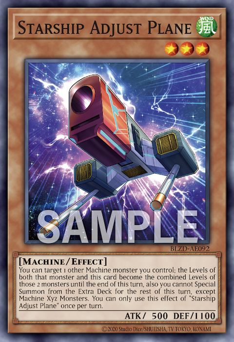 BLZD-AE092 Starship Adjust Plane