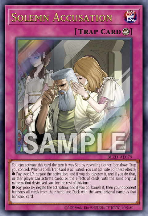 BLZD-AE079 Solemn Accusation