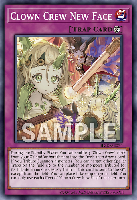BLZD-AE074 Clown Crew New Face